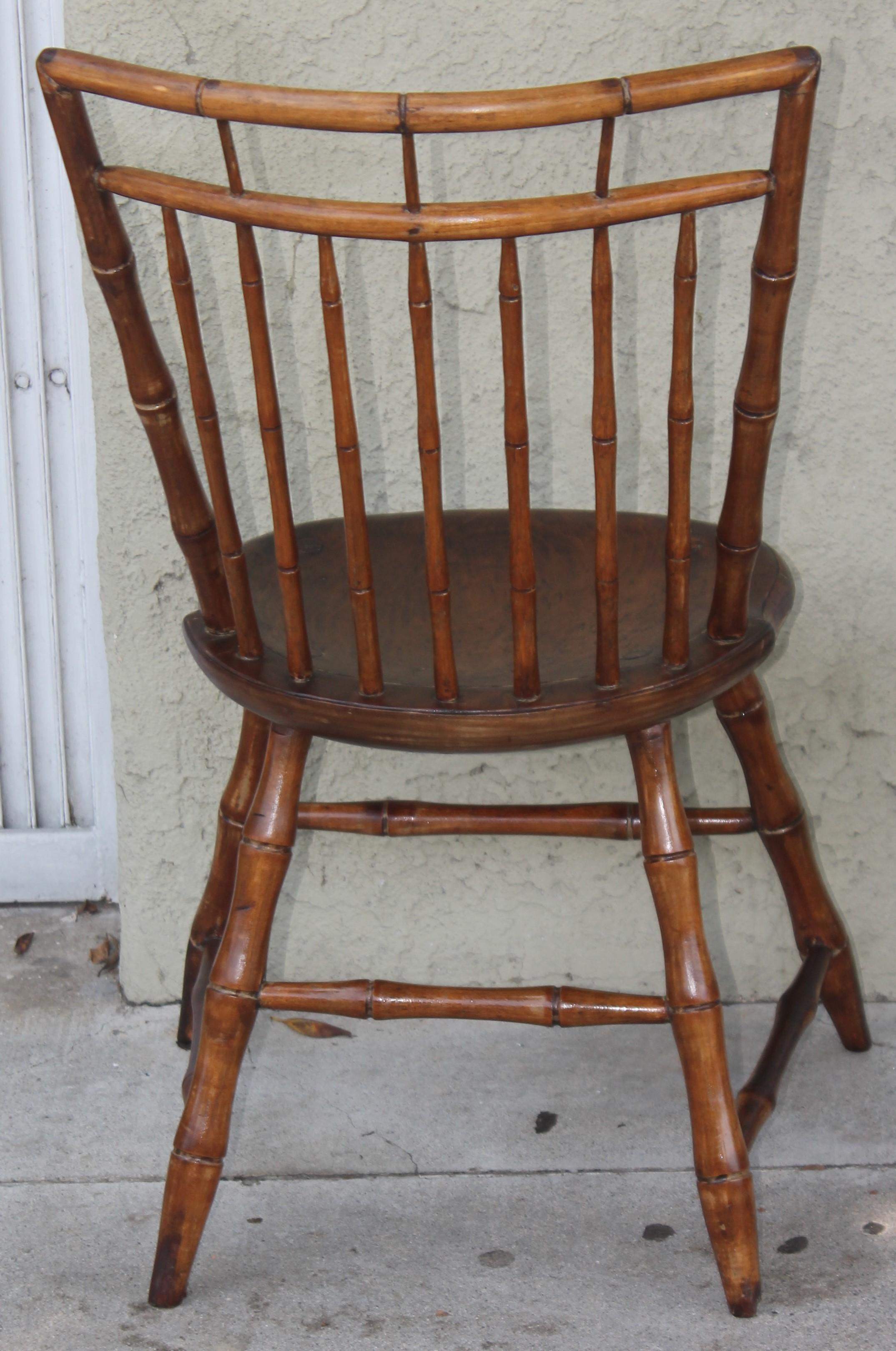 Adirondack 19th Century Bird Cage Windsor Chairs from Pennsylvania -4