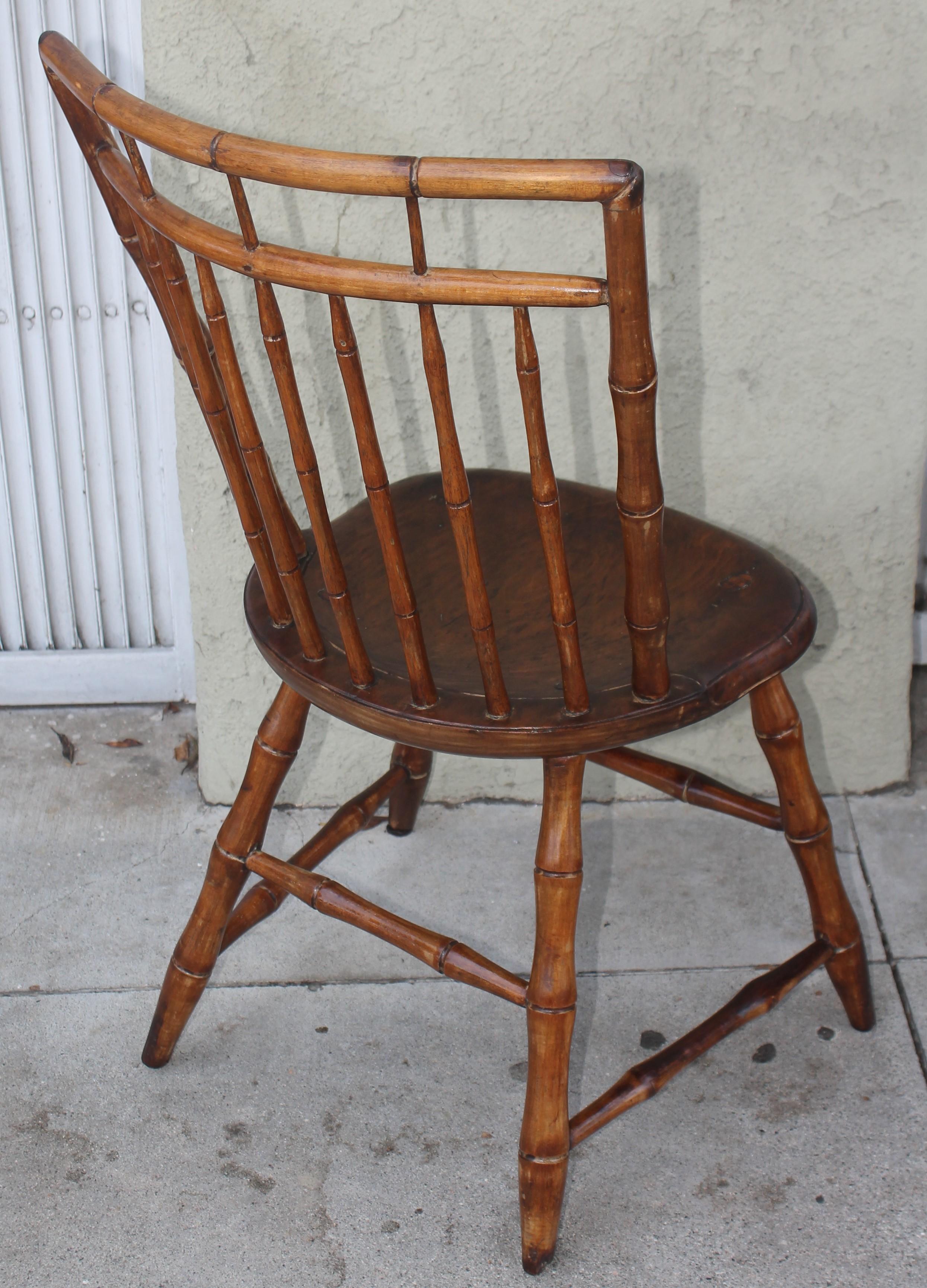 American 19th Century Bird Cage Windsor Chairs from Pennsylvania -4