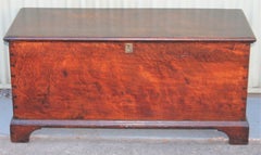 19th Century Blanket Chest in Walnut from Pennsylvania