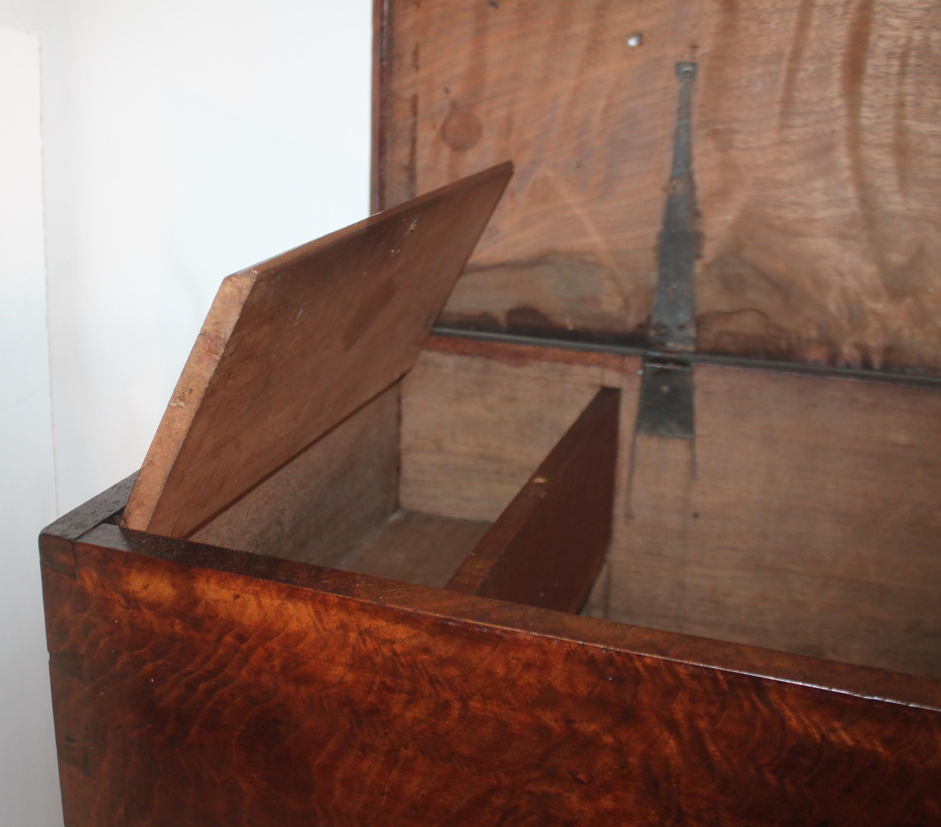 19th Century Blanket Chest in Walnut from Pennsylvania 1