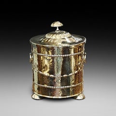 19thC Brass Coal Receiver