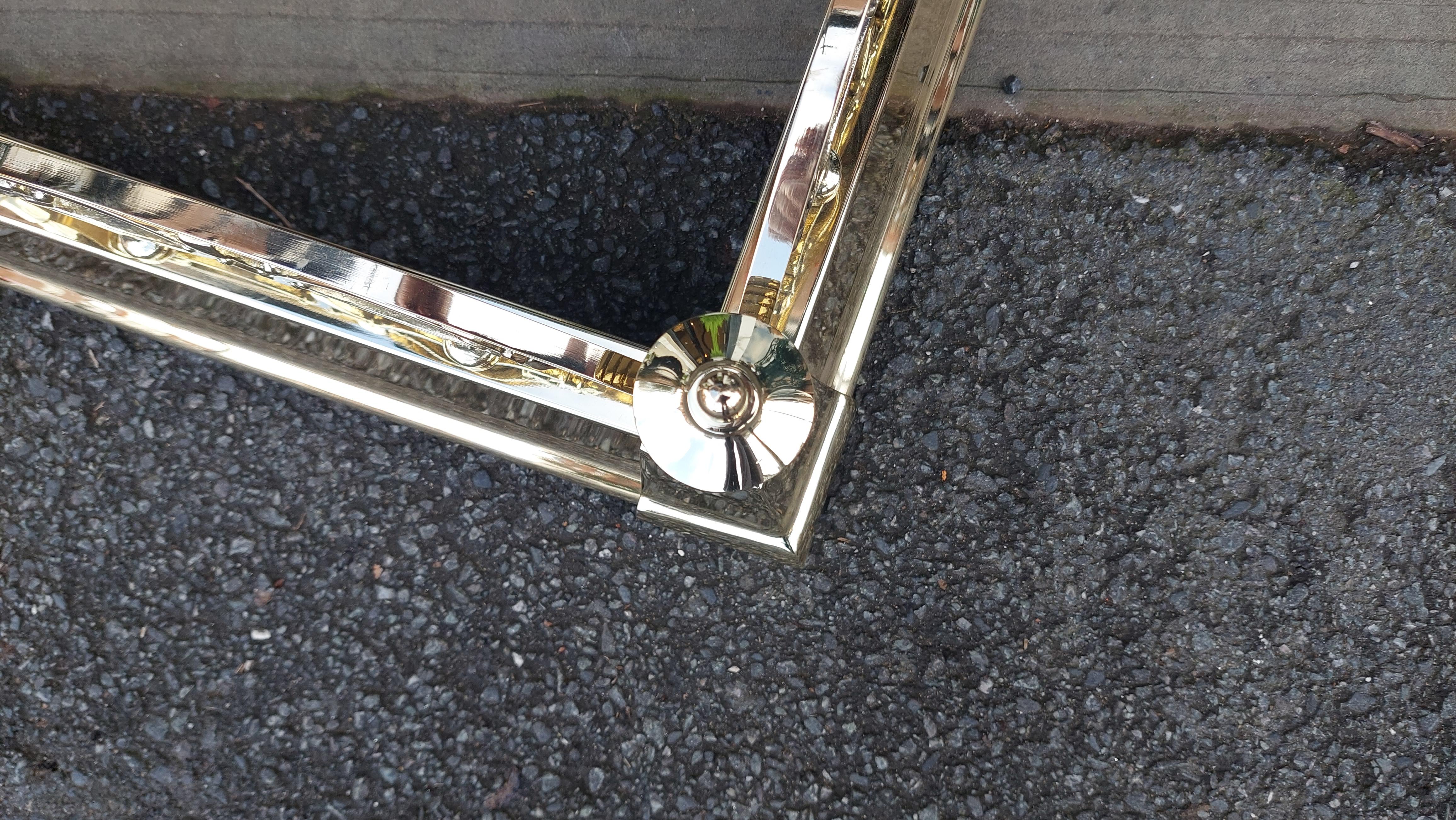 Parafango allungabile in ottone del XIX secolo In condizioni buone in vendita a Altrincham, GB