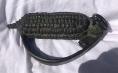 19th Century Bronze Corn Sculpture