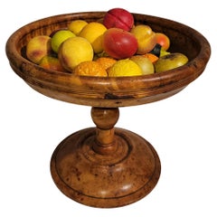 Composta di acero di radica 19Thc con una collezione di 25 pezzi di frutta a nocciolo