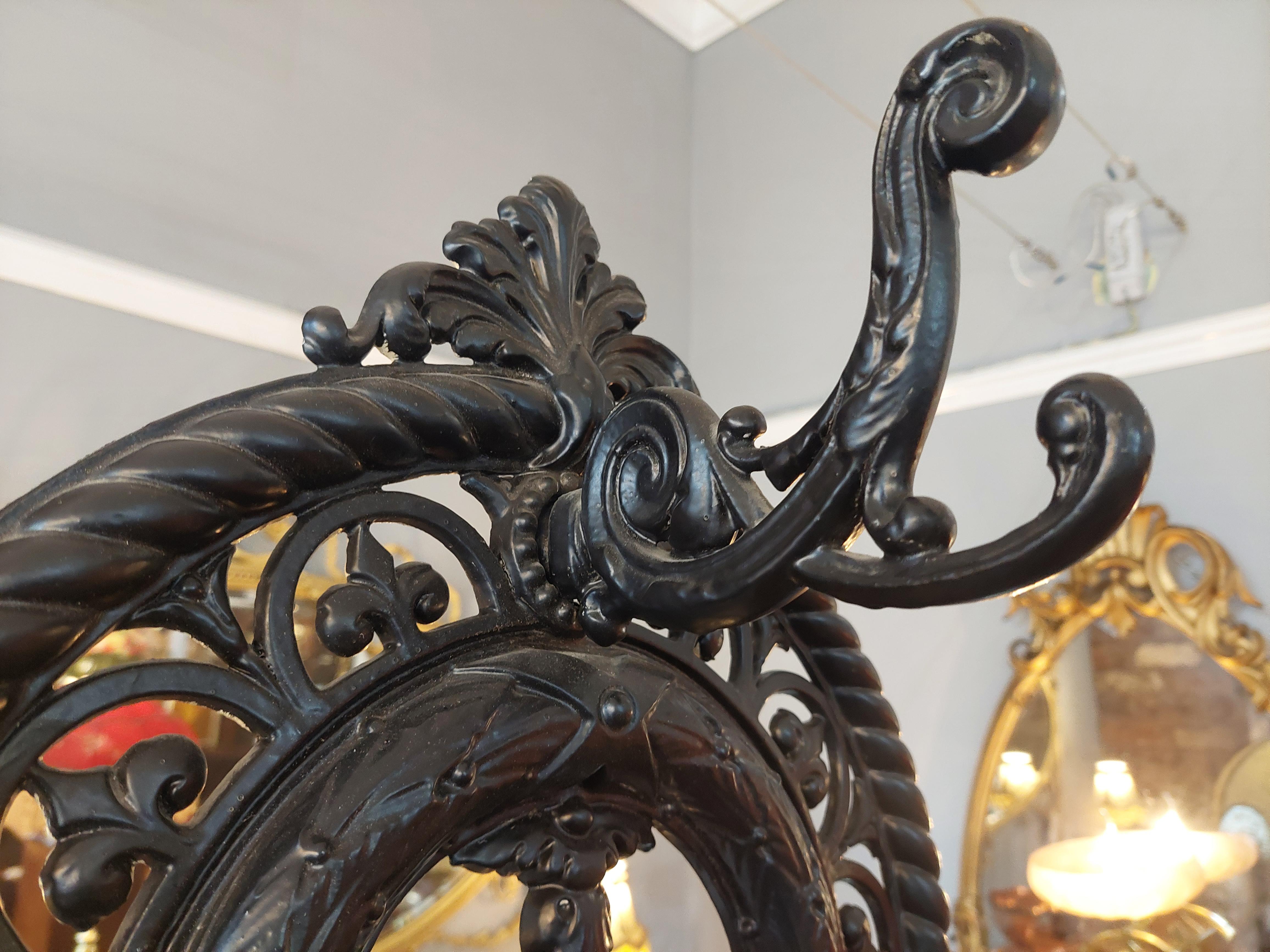 19thC Cast Iron Hall Stand by the Falkirk Foundry For Sale 1