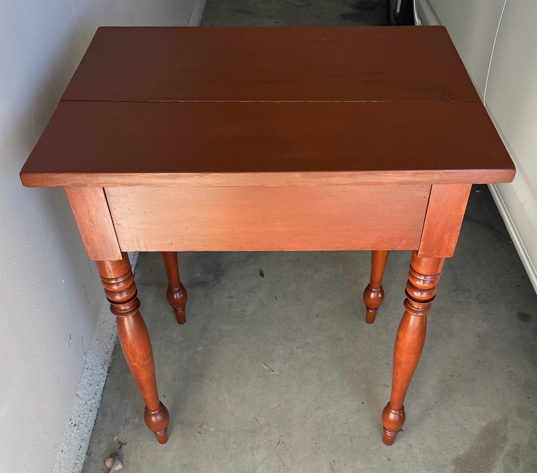 Adirondack 19Thc Cherry One Drawer End Table For Sale