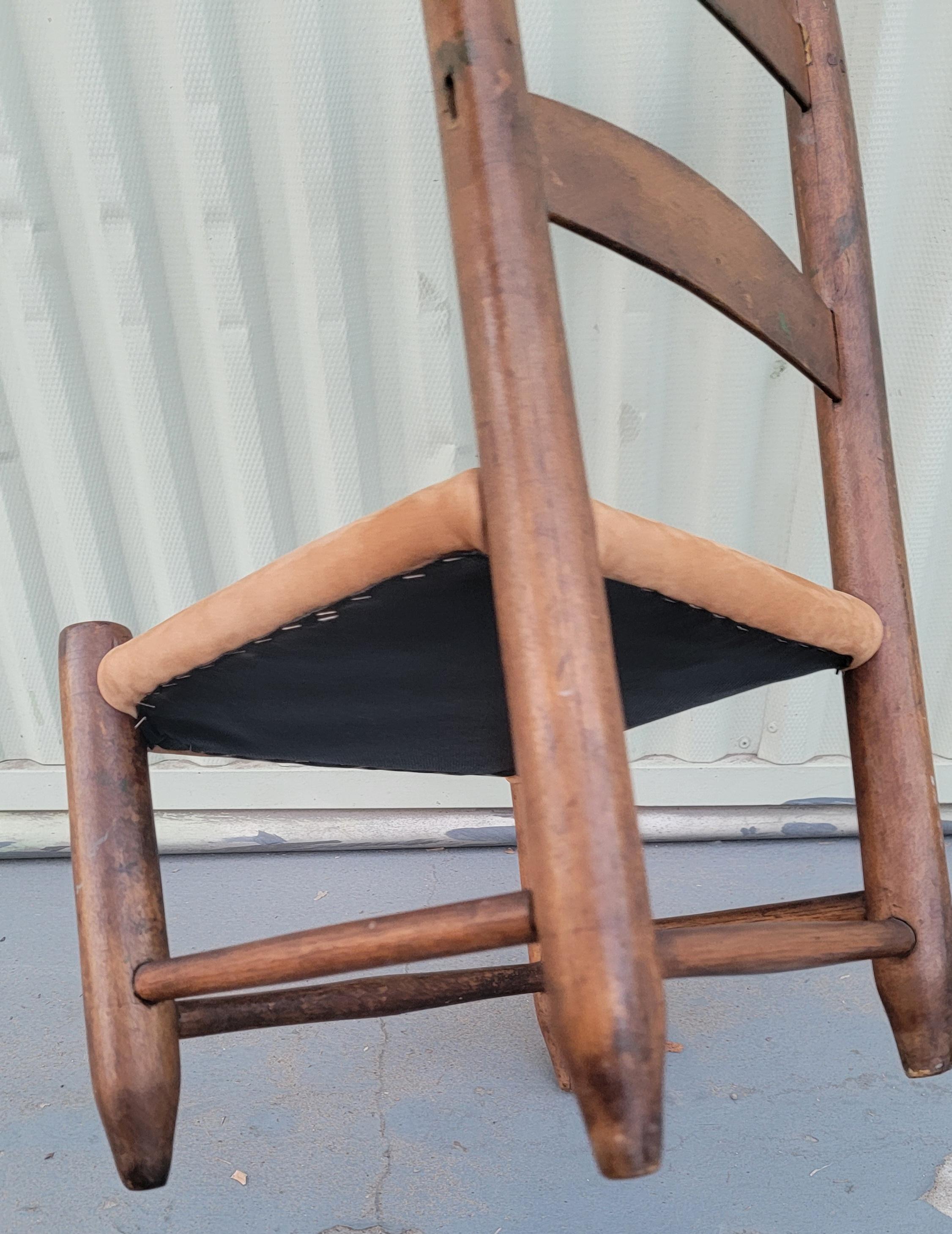 Adirondack 19Thc Child's Early Ladder Back Chair