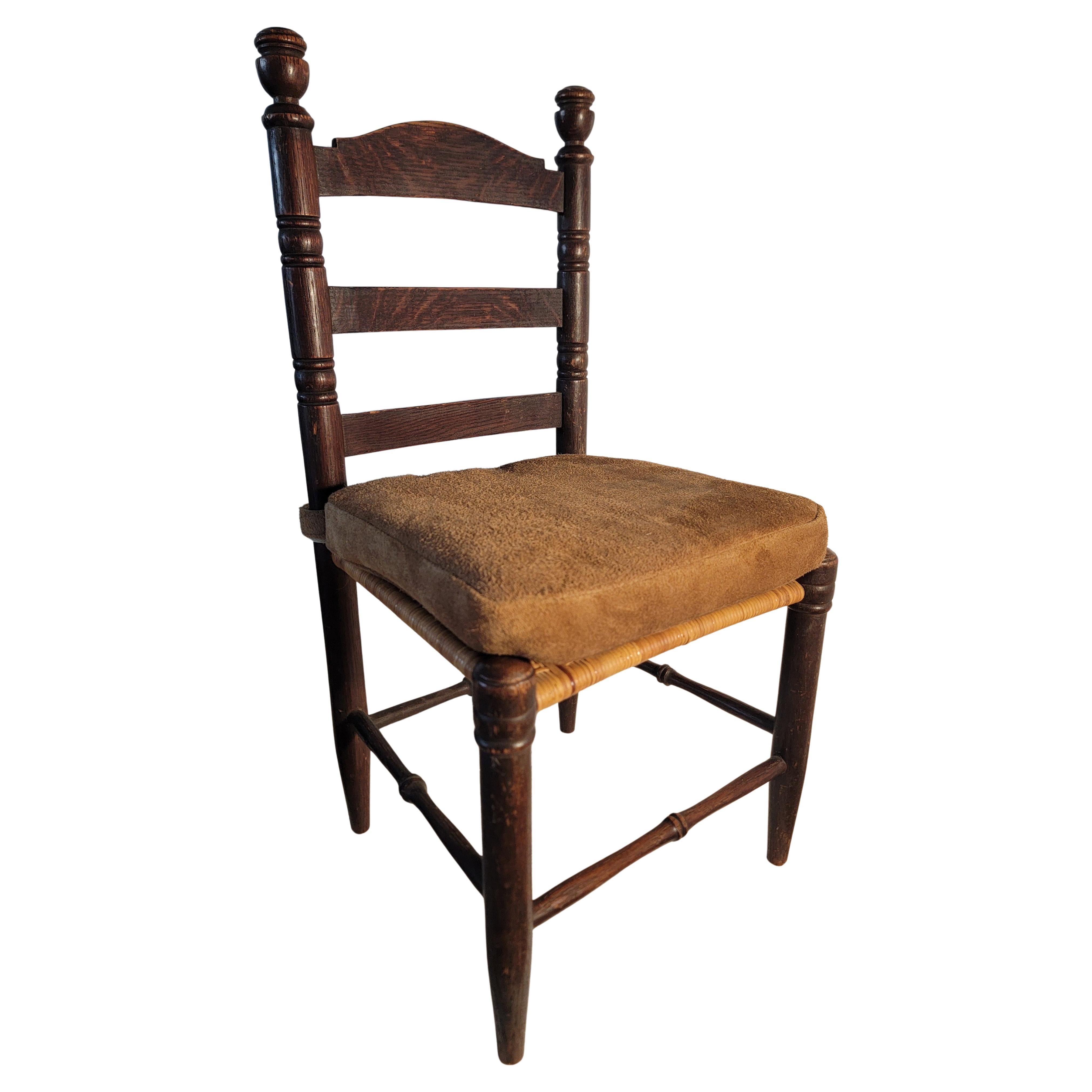 19Thc Child
s Ladder Back Chair For Sale