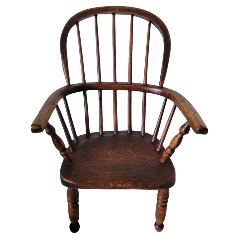19Thc Child's Windsor Extended Arm Chairs at 1stDibs