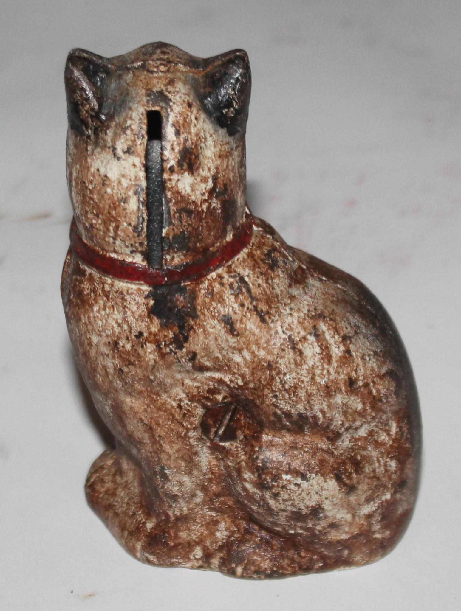 19th Century Collection of Primitive Iron Cats For Sale 3