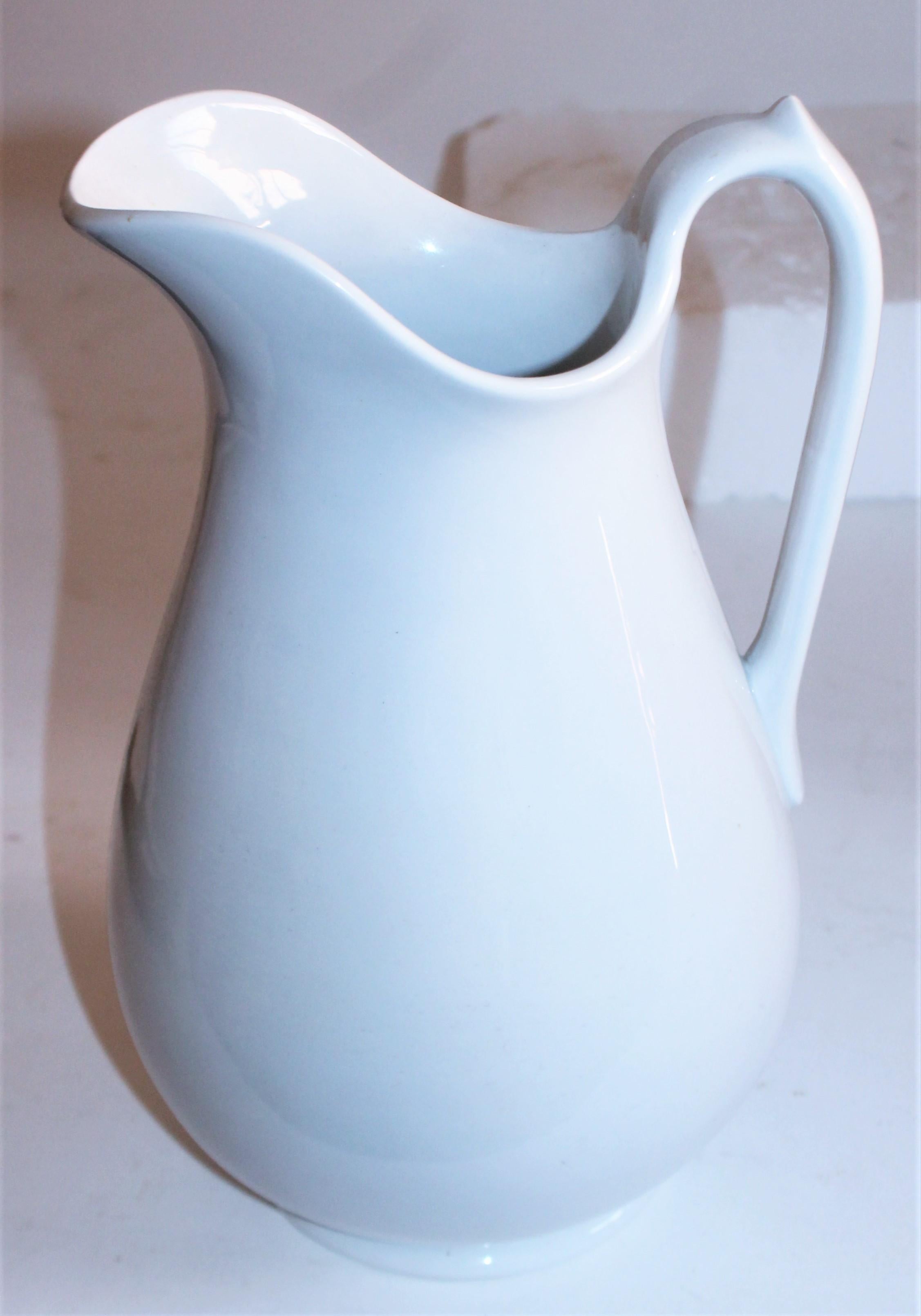 Adirondack 19th Century Collection of Seven Ironstone Pitchers For Sale
