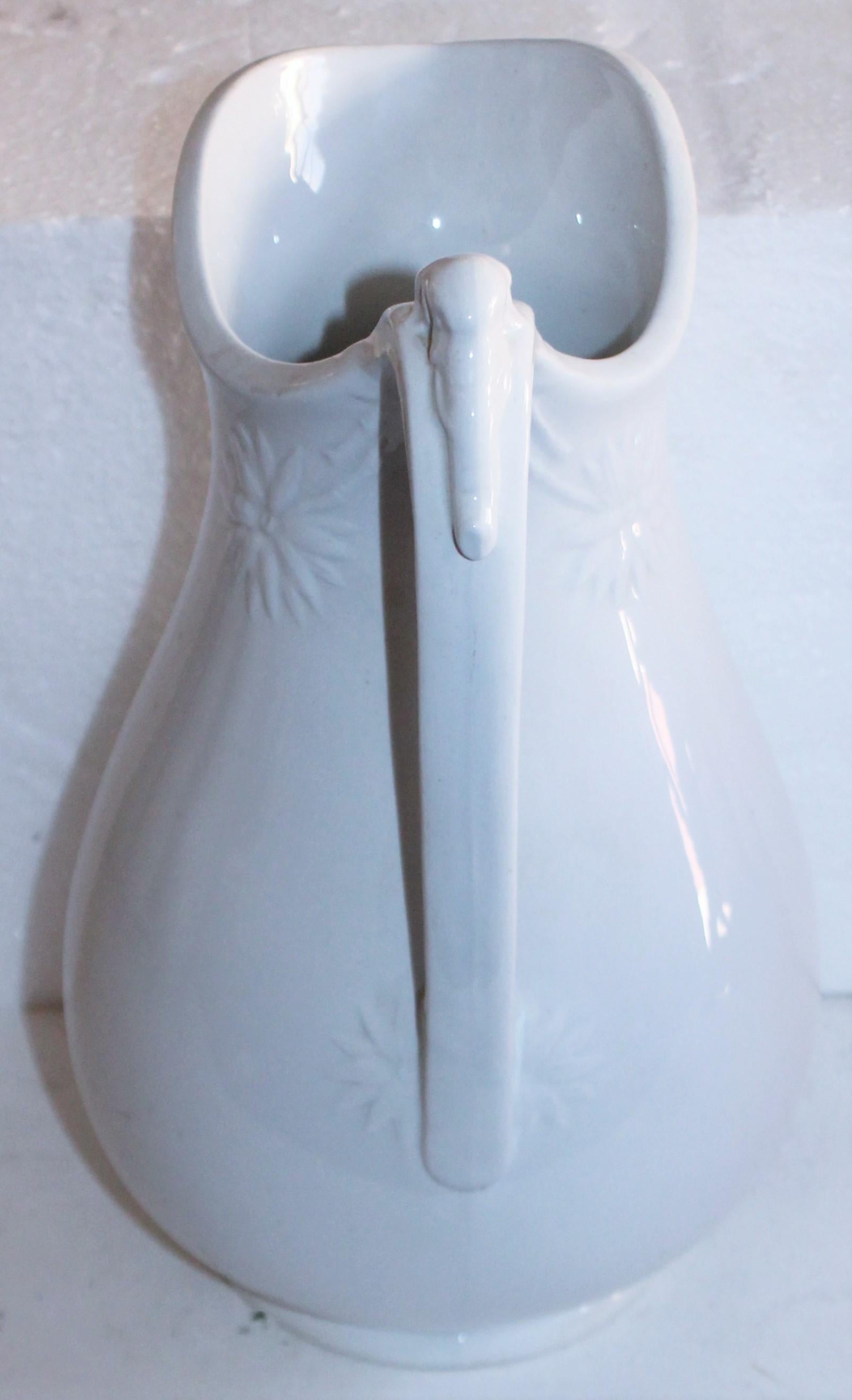 19th Century Collection of Seven Ironstone Pitchers For Sale 2