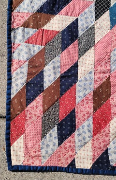 19thc Collide-scope Star Quilt