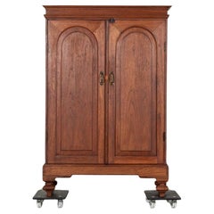 Carved Teakwood Coat Rail from Gujarat with Hooks - 19thC Carved Teakwood Coat Rail from Gujarat with Hooks - 19thC