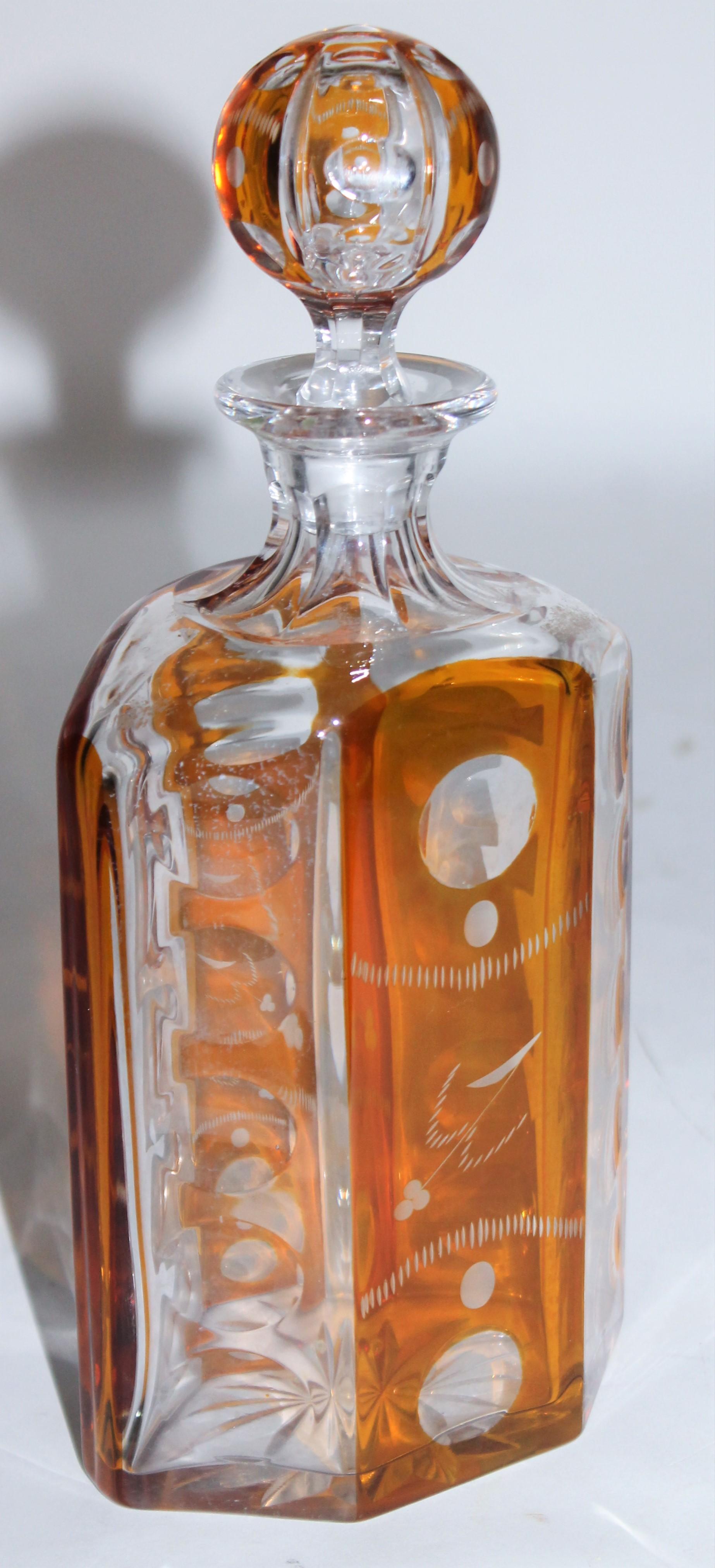 glass bourbon bottles