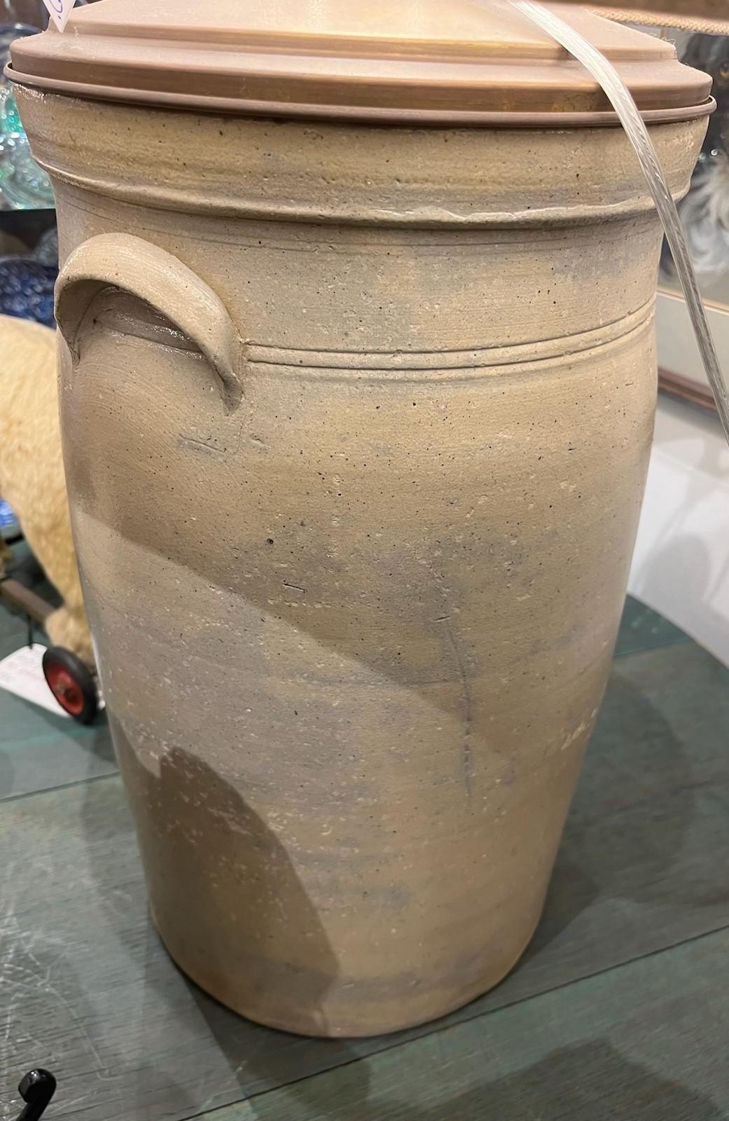 Américain Lampe rocheuse de Pennsylvanie du 19ème siècle décorée de 6 gallons en vente