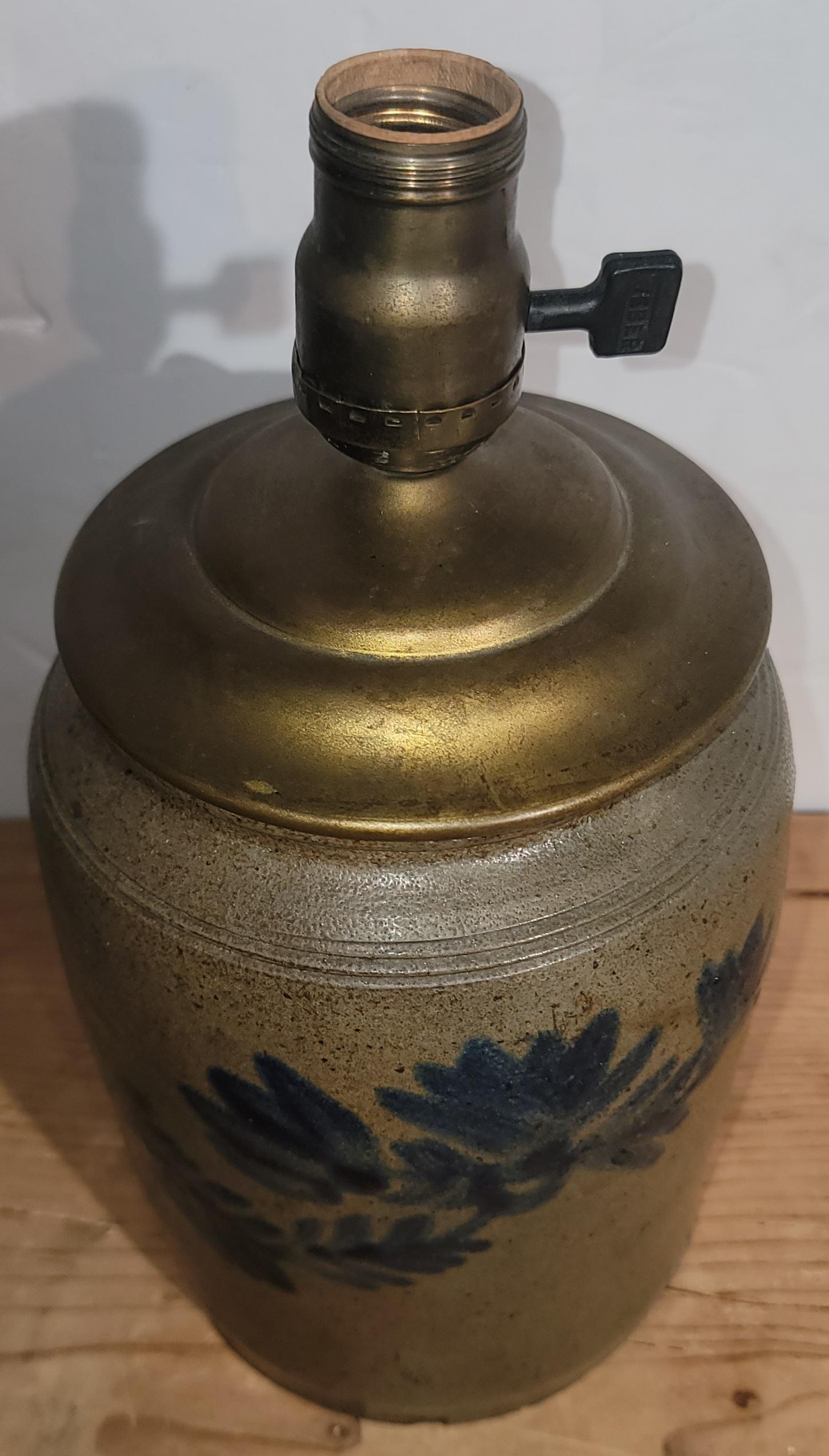 Adirondack Lampe rocheuse décorée du 19e siècle, New York en vente