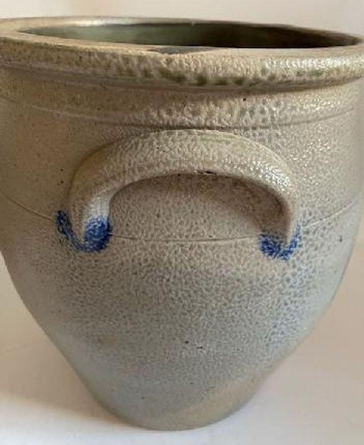 vintage salt crock