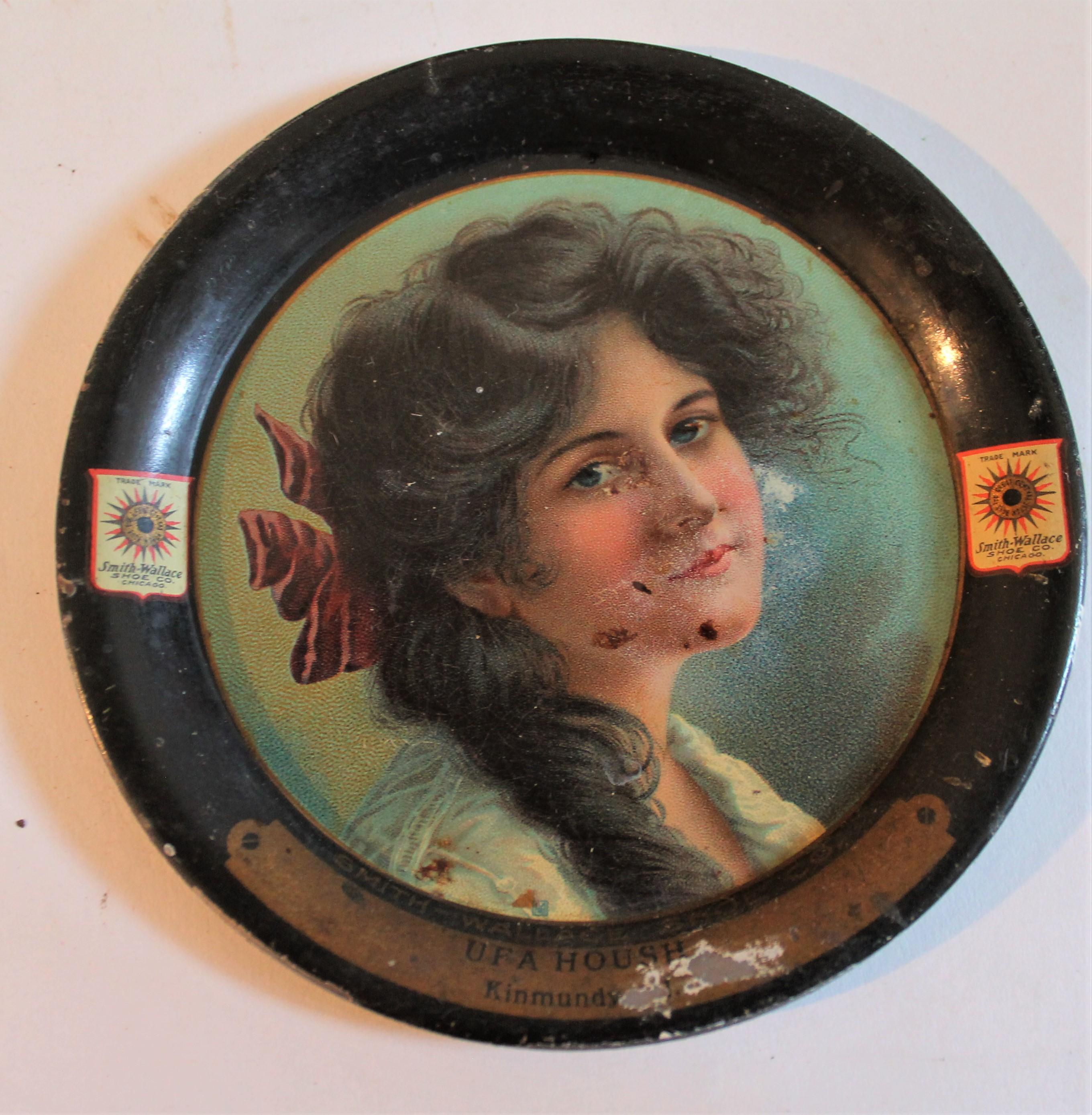 American 19th Century Decorative Change /Cigar Trays For Sale
