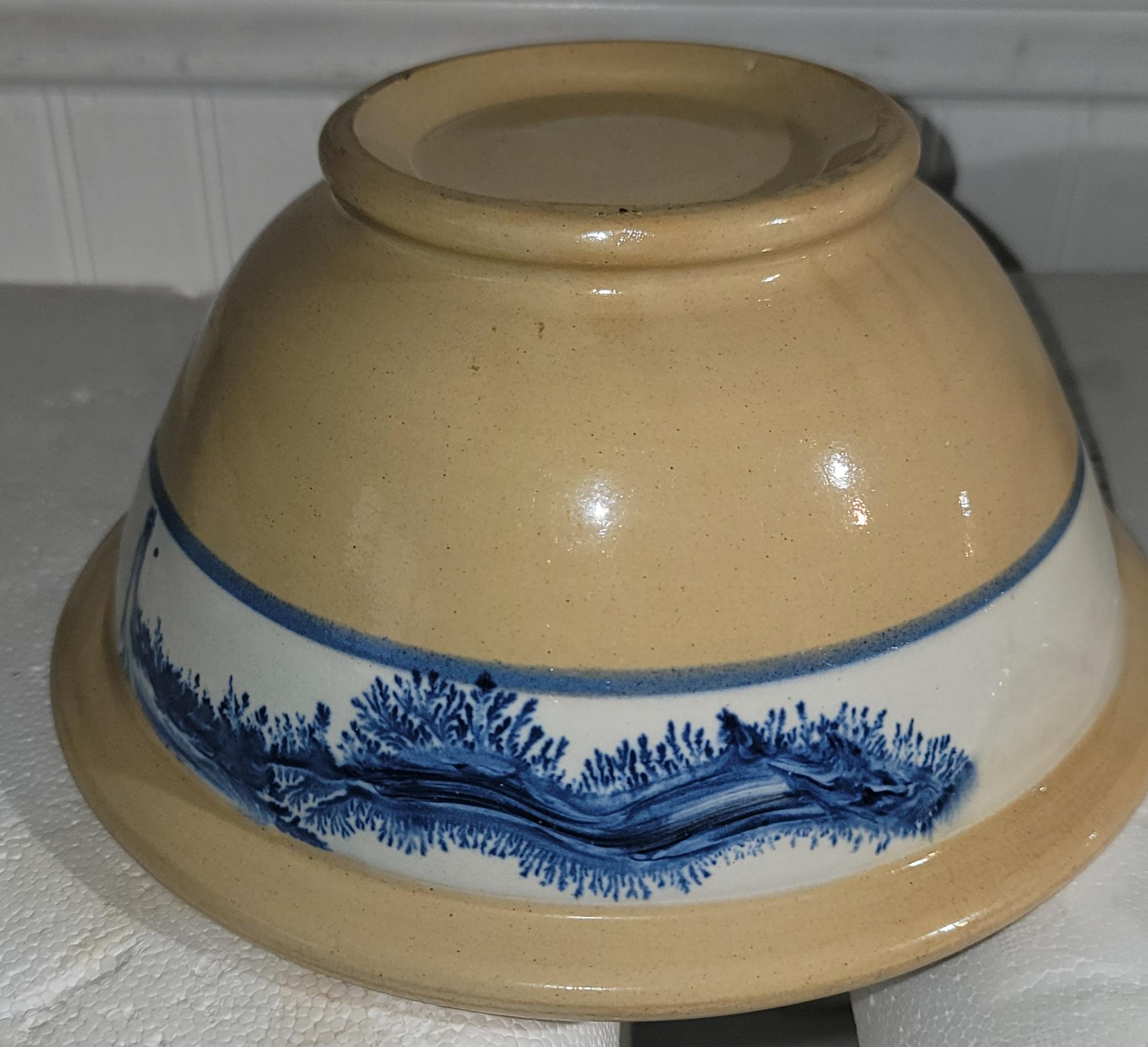 Ciotole decorative Yellowware del XIX secolo in vendita 11