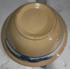 Ciotole decorative Yellowware del XIX secolo