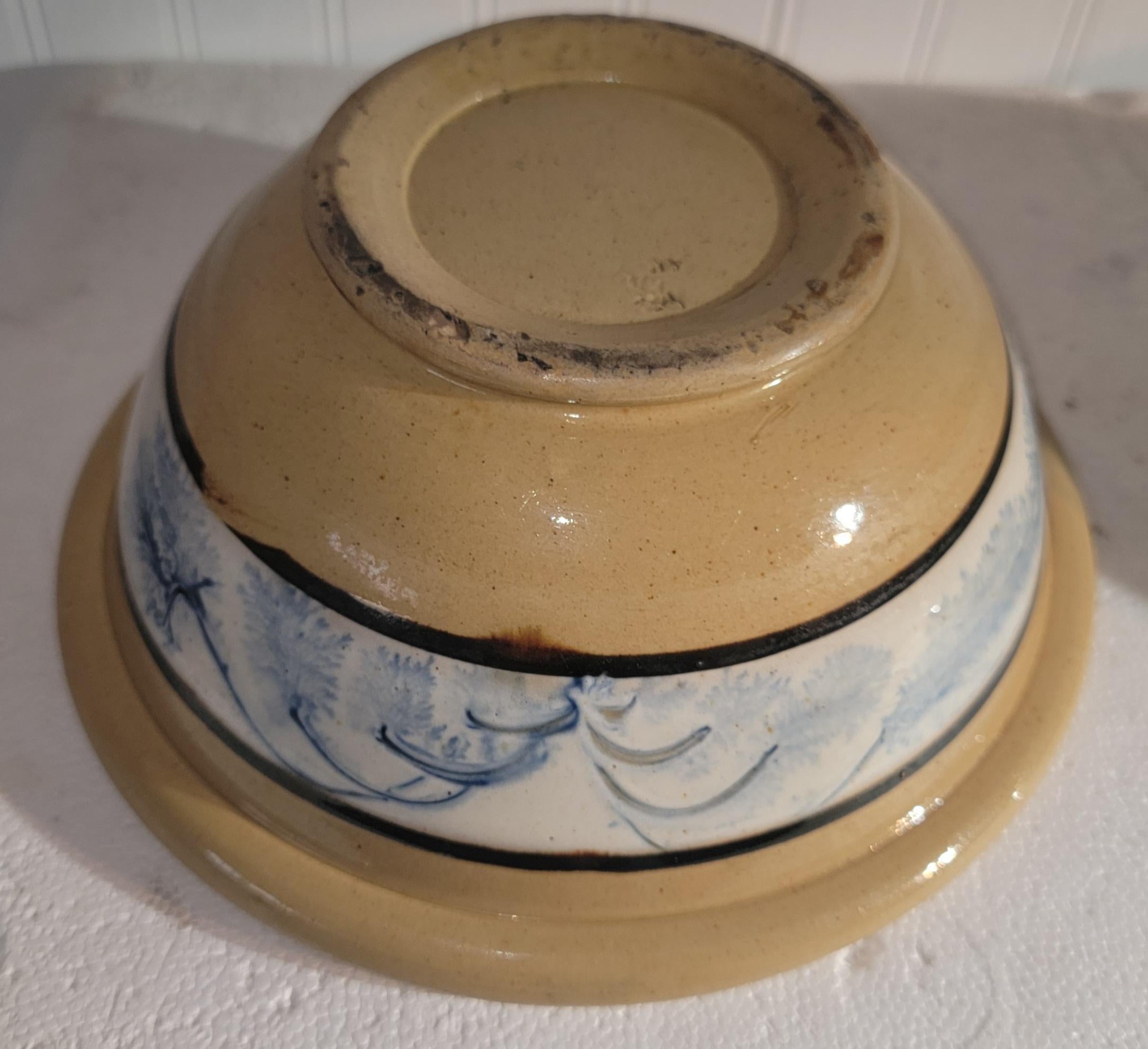 Ciotole decorative Yellowware del XIX secolo in vendita 1