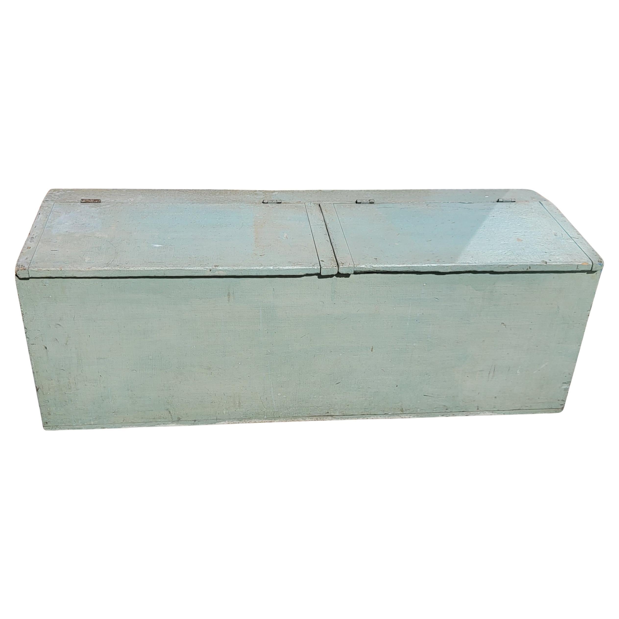 19thc Double Lidded Feed bin For Sale