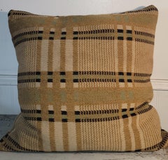 19Thc Double Sided Wool Horse Blanket Pillows -Two