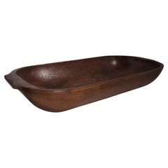 19Thc Dough Bowl With Handles