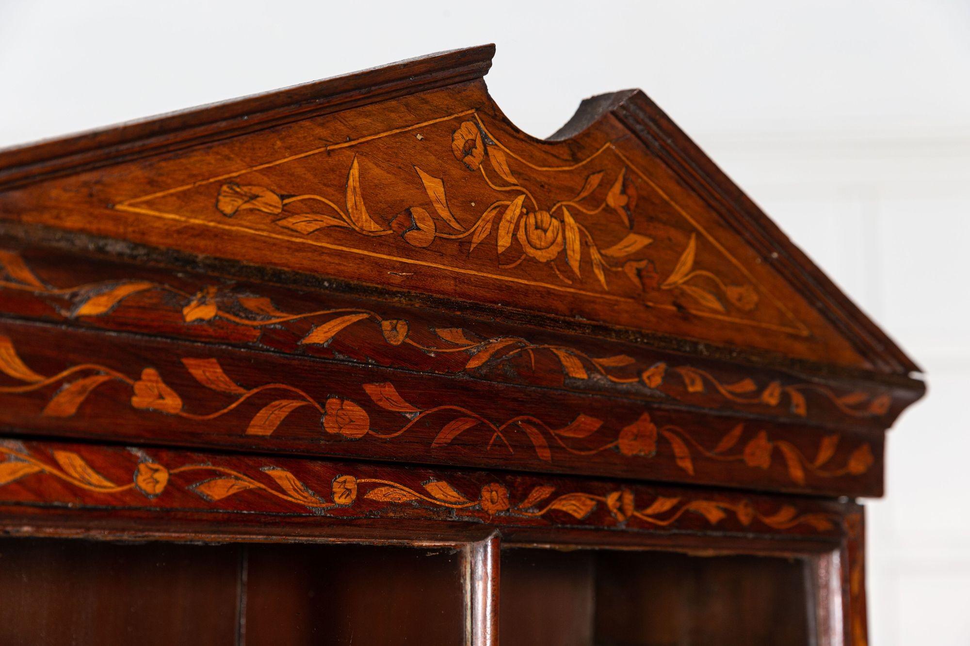 circa 1870
19thC Dutch Mahogany Marquetry Inlaid display cabinet
Excellent form and colour
Measures: W 64 x D 24 x H 84 cm.