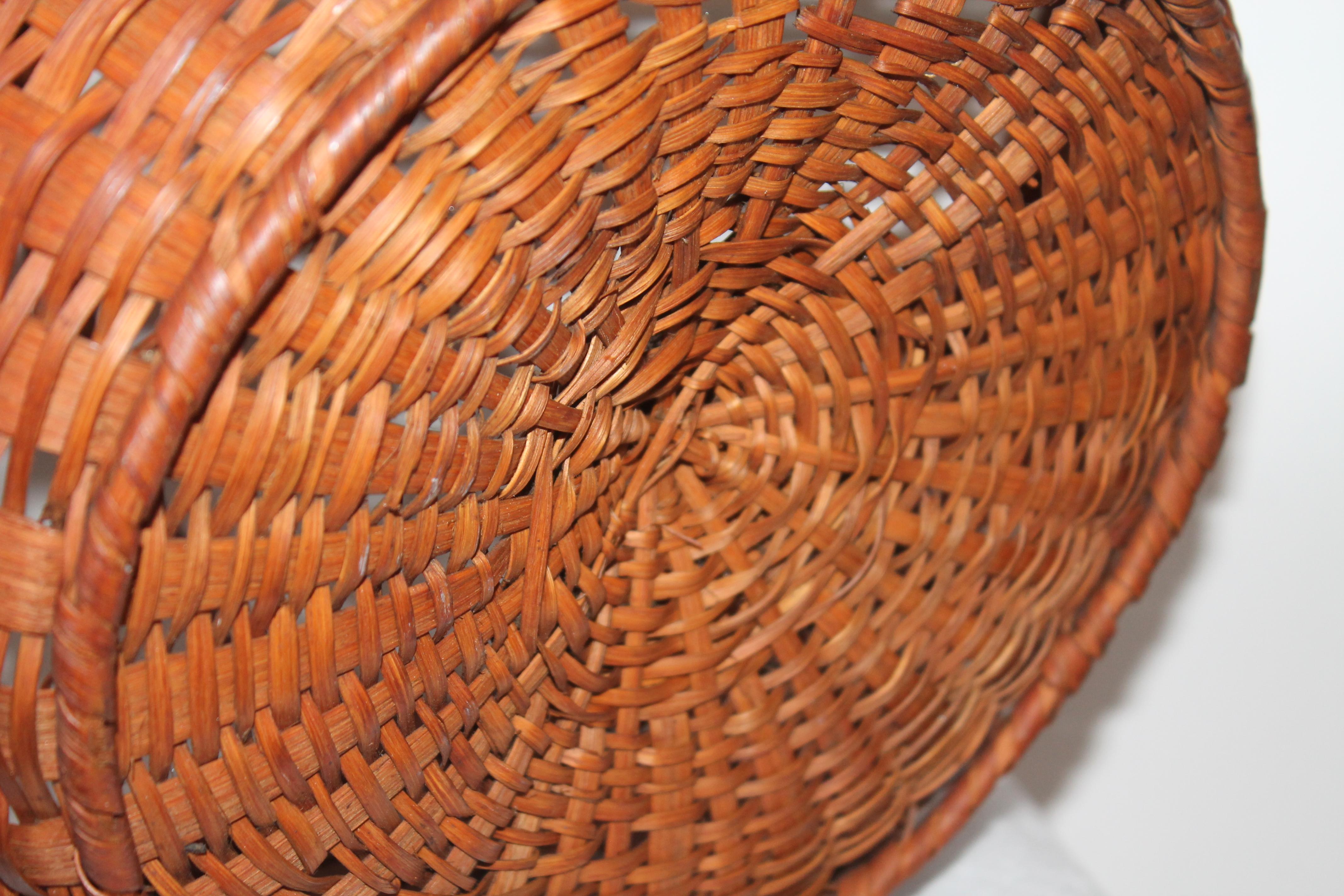 19th Century Early Basket with Kick Up Base 2
