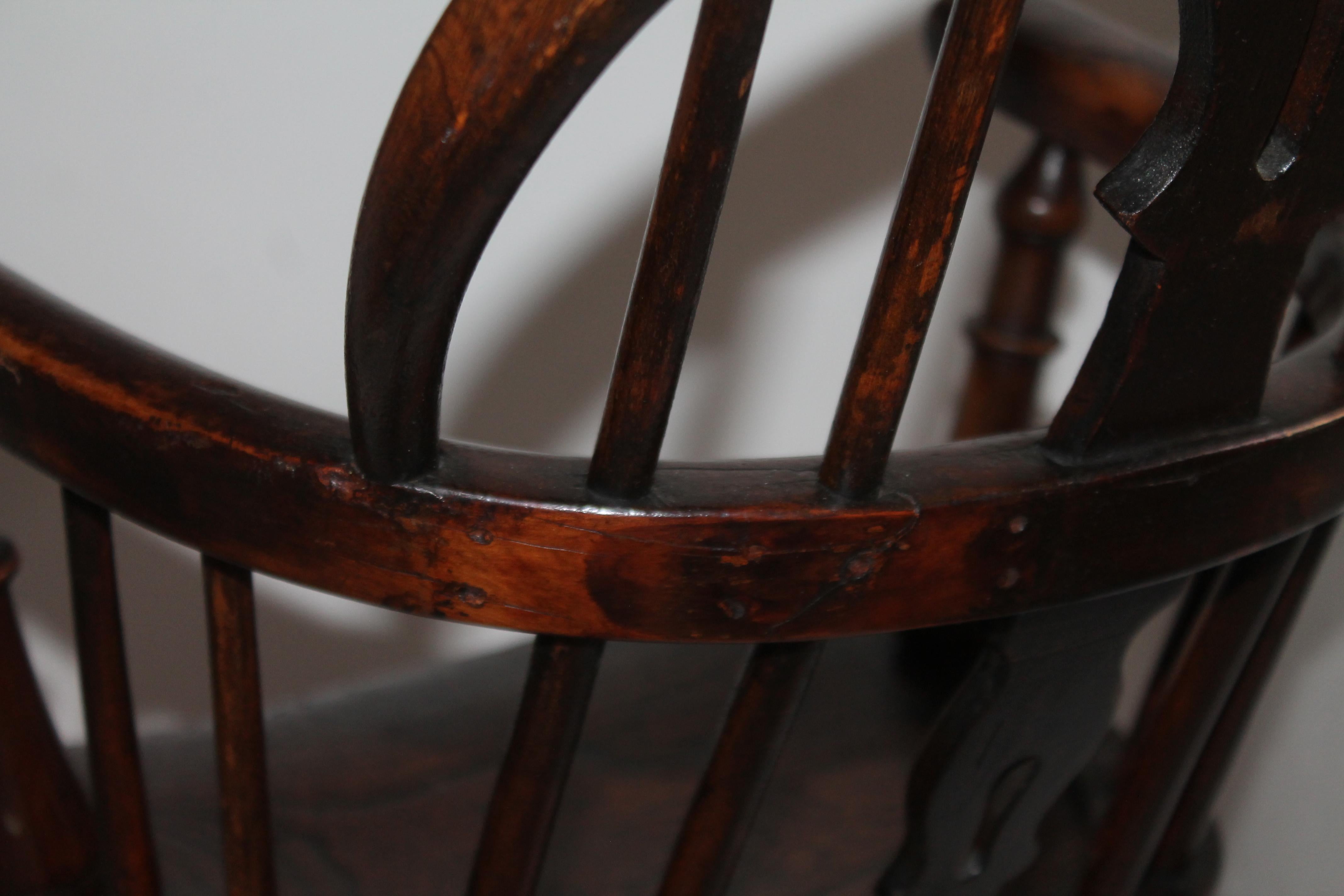 19th Century Early English Windsor Child's Chair 2