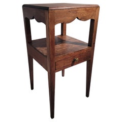 19th C Early New England Walnut Side Table