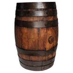Used 19Thc Early Western Whiskey Barrel