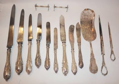 19th Century Elkington & Company 204-Piece Silver Set