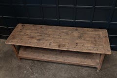 19th Century English Bakers Pine Prep Server Table