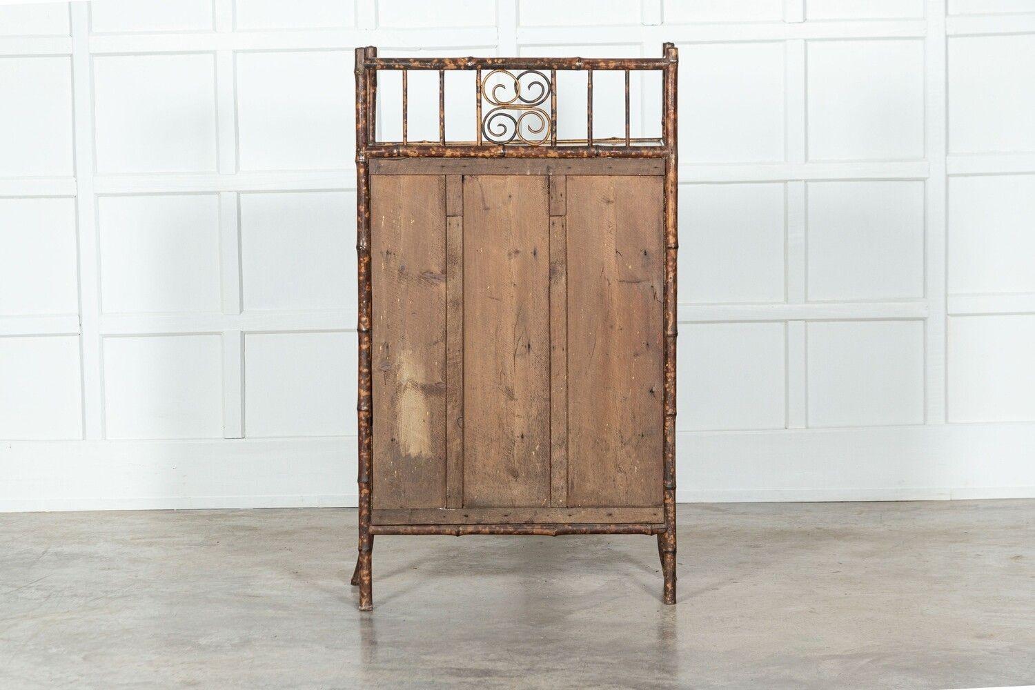 19thC English Bamboo Bookcase For Sale 6