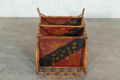 19th Century English Bamboo Chinoiserie Etagere