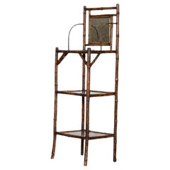 Etagere en bambou anglais du 19eme siecle