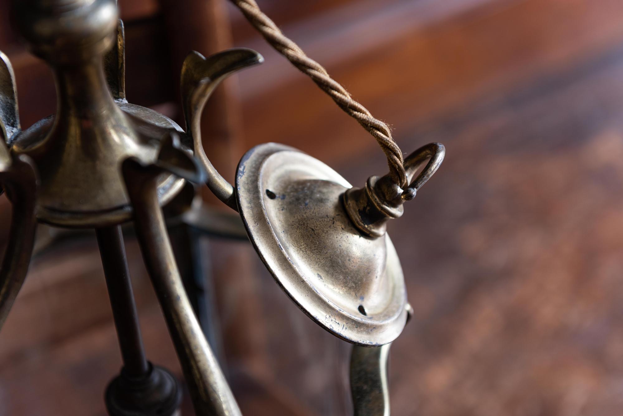 19th Century English Brass Lantern by 'Faraday & Son London' 5