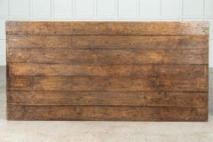 19thC English Double Sided Pine Haberdashery Store Counter / Island