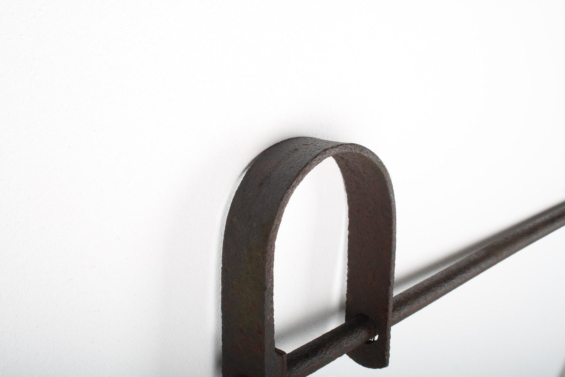19. Jahrhundert Englisch Estate Eisen Geländer Garten Seitentor - Single Leaf Blacksmith Made 4