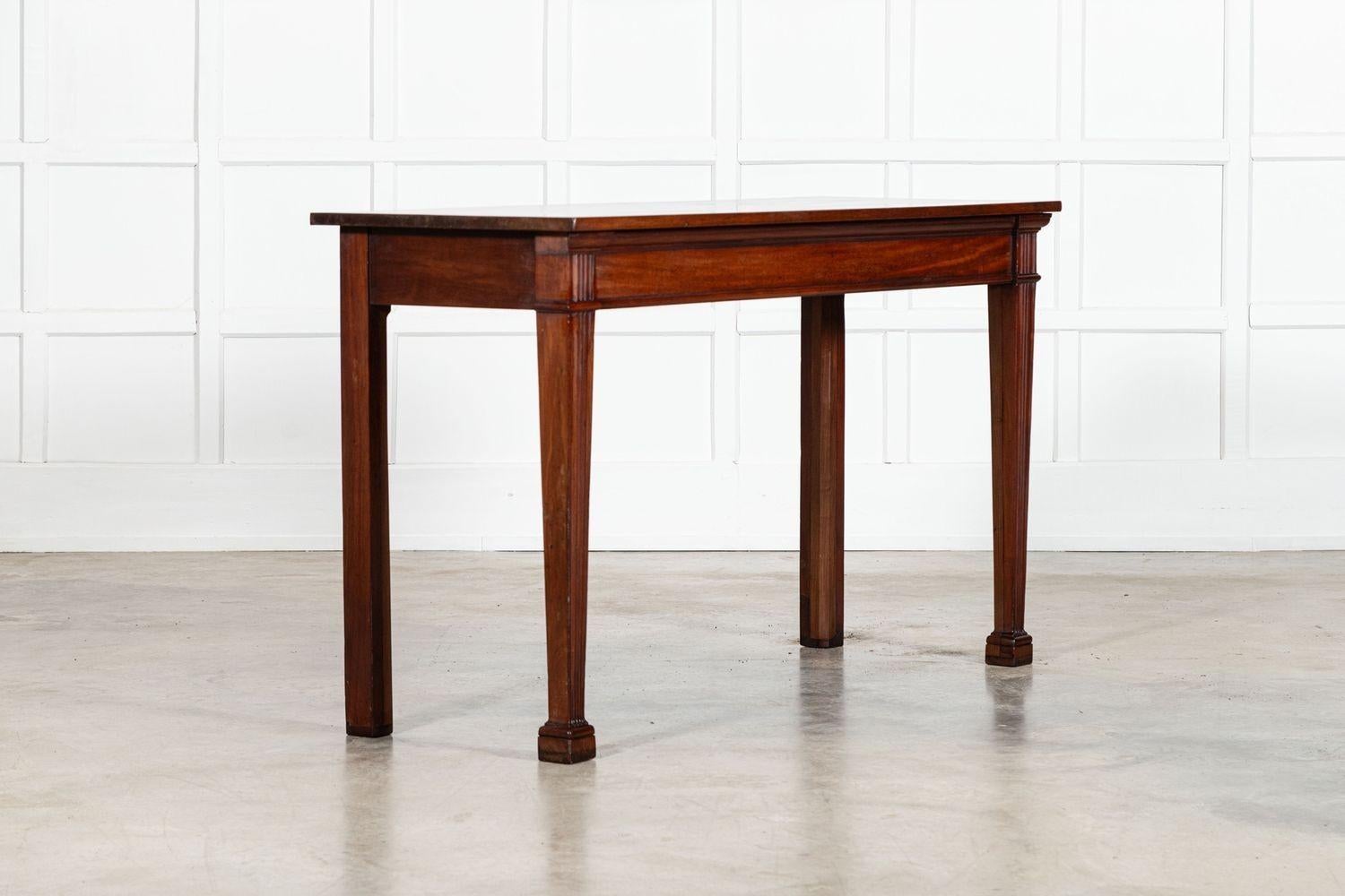 Table console anglaise en acajou du 19ème siècle Bon état - En vente à Staffordshire, GB