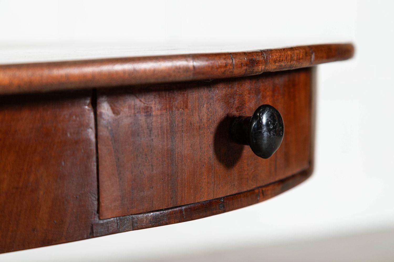 19thC English Mahogany Drum Table For Sale 2