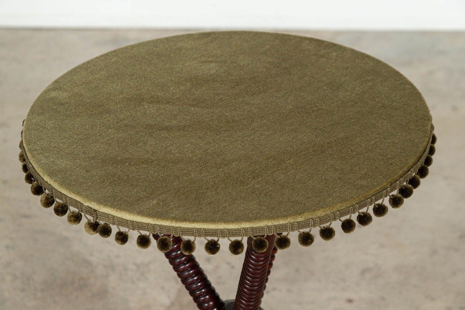 19thC English Mahogany Gypsy Bobbin Table In Good Condition For Sale In Staffordshire, GB