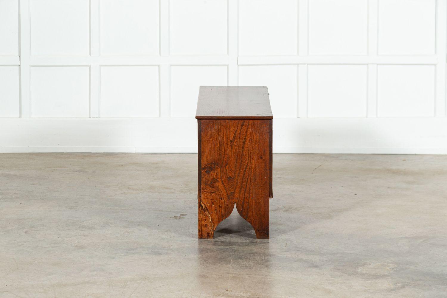 19thC English Oak Coffer 3