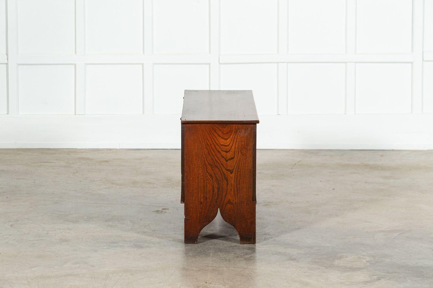 19thC English Oak Coffer 4
