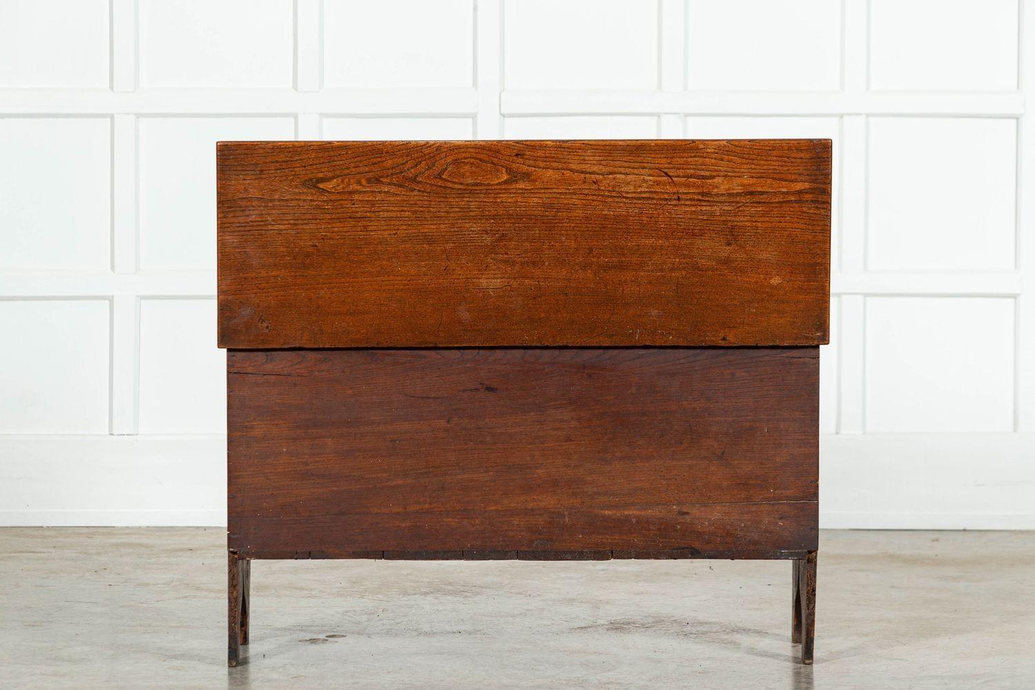 19thC English Oak Coffer 5