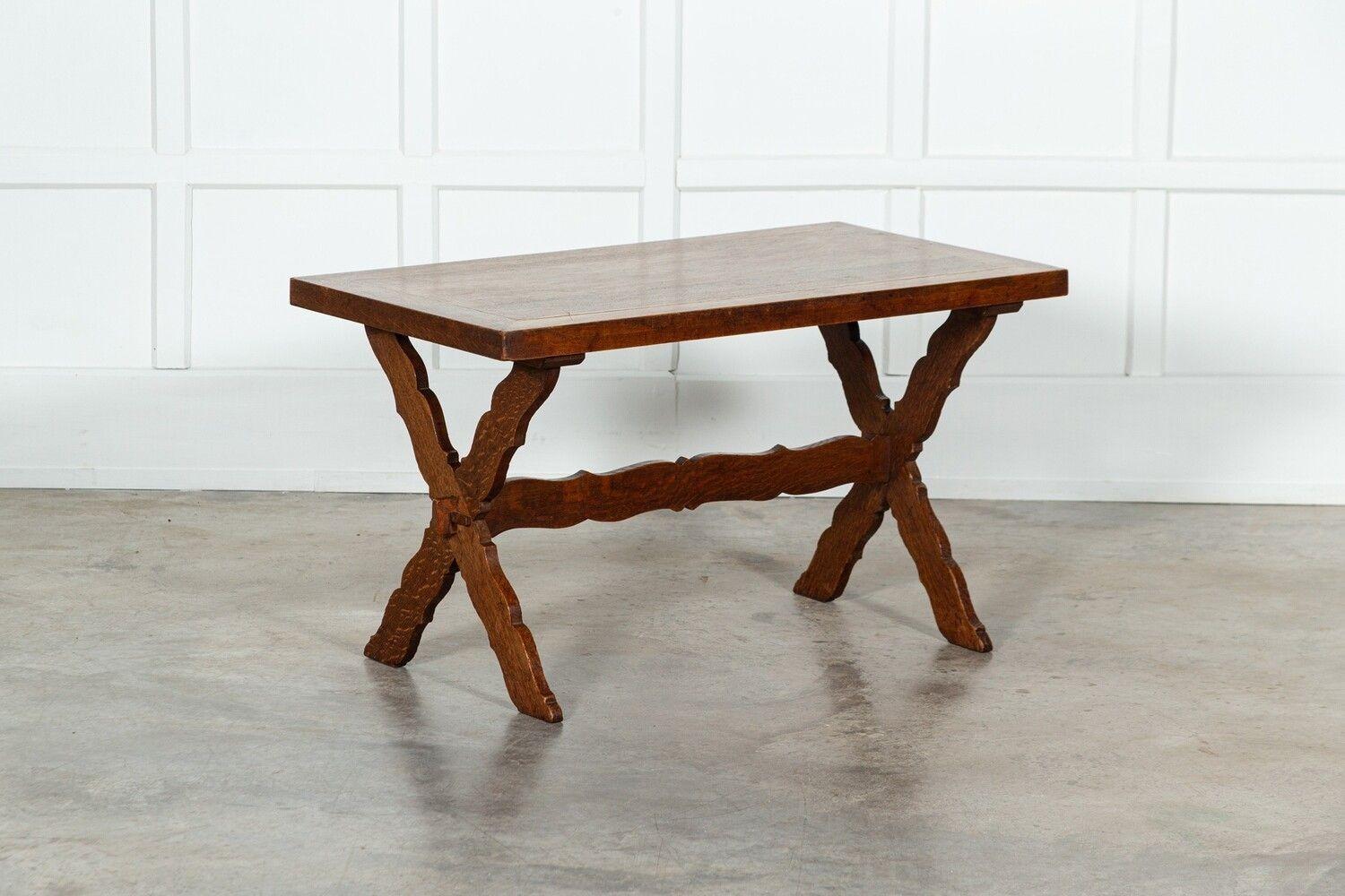 19th Century 19thC English Oak Occasional / Coffee Table For Sale