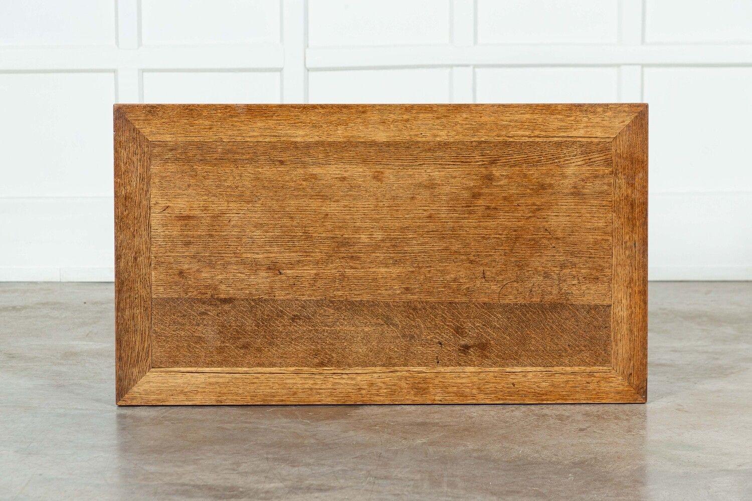 19thC English Oak Occasional / Coffee Table For Sale 1
